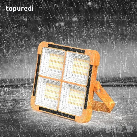 СОЛАРНА РАБОТНА ЛАМПА С МАГНИТ И USB, снимка 4 - Соларни лампи - 49159760