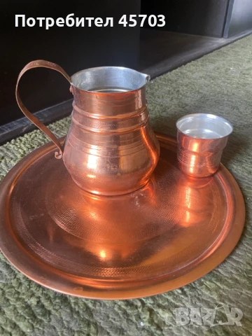 меден комплект за ракия 6+1 прибори, снимка 2 - Сервизи - 50457579