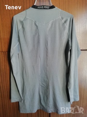 Nike Pro Training Compression оригинална спортна мъжка блуза дълъг ръкав тениска размер М , снимка 2 - Тениски - 39745803