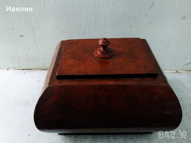 стара дървена кутия за цигари , снимка 2 - Антикварни и старинни предмети - 29234196