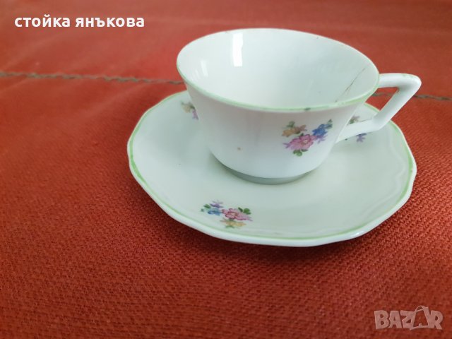 Продавам две старинни чашки за кафе, снимка 8 - Чаши - 37822065