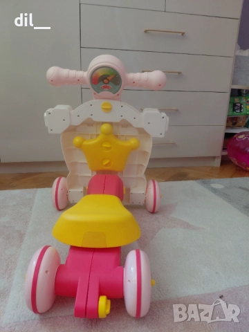 Трансформираща се проходилка за бутане 4в1 Huanger С музика, снимка 6 - Проходилки - 52037195