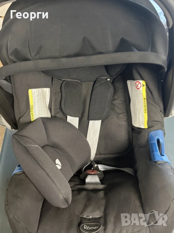 Детско столче Britax Römer Baby-Safe Plus SHR II 0–13 кг + ISOFIX база, снимка 3 - Столчета за кола и колело - 56243398