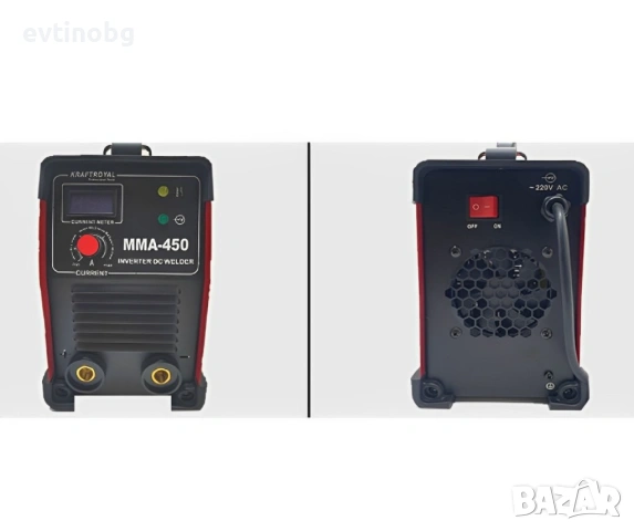 Инверторен електрожен 450А KRAFT ROYAL водоустойчив, снимка 4 - Други машини и части - 54081123