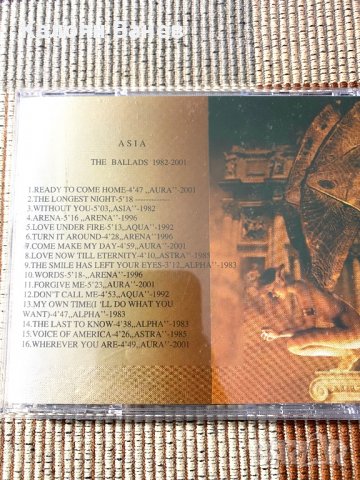 ASIA -cd, снимка 13 - CD дискове - 38491518