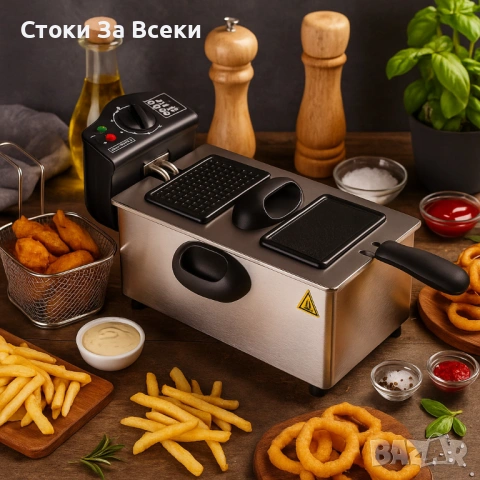 Електрически фритюрник Royalty Line , снимка 7 - Фритюрници - 53057095