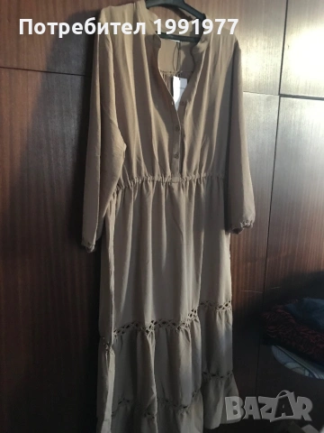 Рокля-44 номер-европейски, снимка 3 - Рокли - 54135823