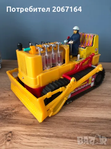 Стара ламаринена играчка от 1970, снимка 12 - Колекции - 48375186