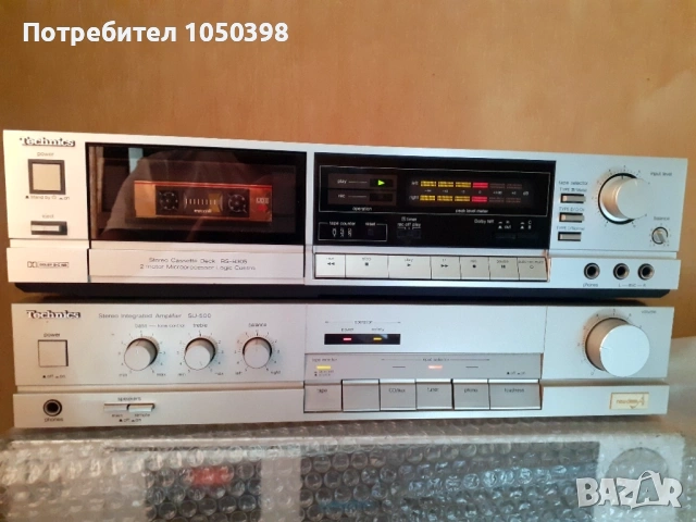 Усиловател Technics SU-500-Японски качествен-като нов, снимка 3 - Ресийвъри, усилватели, смесителни пултове - 53975495