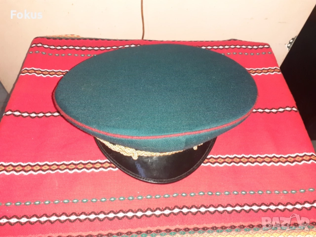 Стара военна парадна фуражка БНА Соц униформа, снимка 7 - Антикварни и старинни предмети - 52528125