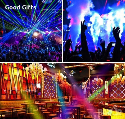 Мини Прожектор за клубове , дискотеки , партита - LED Mini Flat Par - 7 различни канала , 36 LED, снимка 4 - Прожектори - 30282388