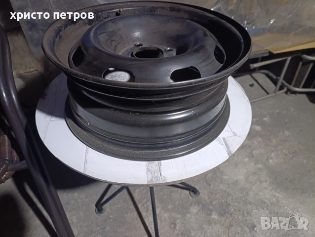 железни джанти Ситроен 15 цола, снимка 2 - Гуми и джанти - 52301272