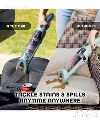 Преносим уред за почистване на петна StainForce, Shark, HX100UKCP, снимка 6 - Прахосмукачки - 52908081