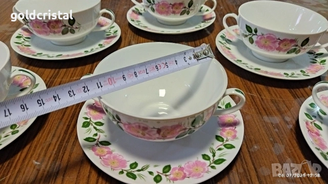 немски порцелан купички , снимка 3 - Антикварни и старинни предмети - 53325874