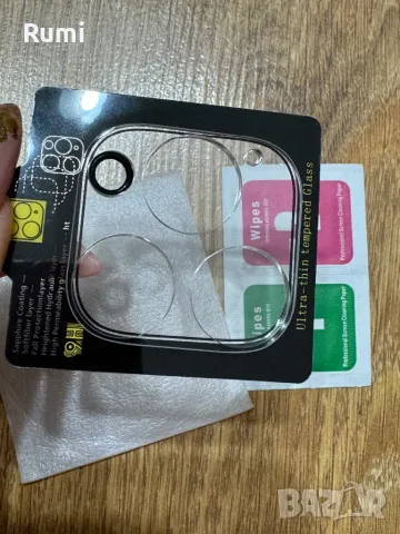Чисто нови протектори за задните камери за IPhone 15 Pro Max !, снимка 1