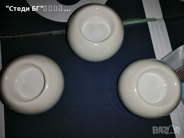 Порцеланови свещници , снимка 3 - Декорация за дома - 38888658