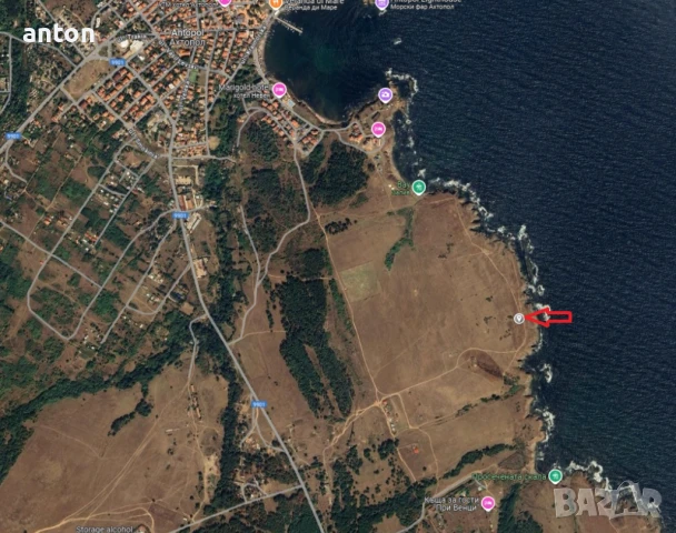 място за паркиране на кемпери и палатки първа линия между Ахтопол и Синеморец каравана 