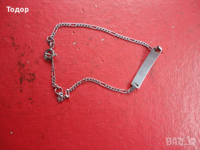 Сребърна гривна 7, снимка 3 - Гривни - 53300200