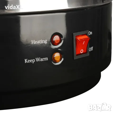 vidaXL Уред за греяно вино, неръждаема стомана, 15 л, 2500 W, снимка 4 - Уреди за готвене на пара - 56147612