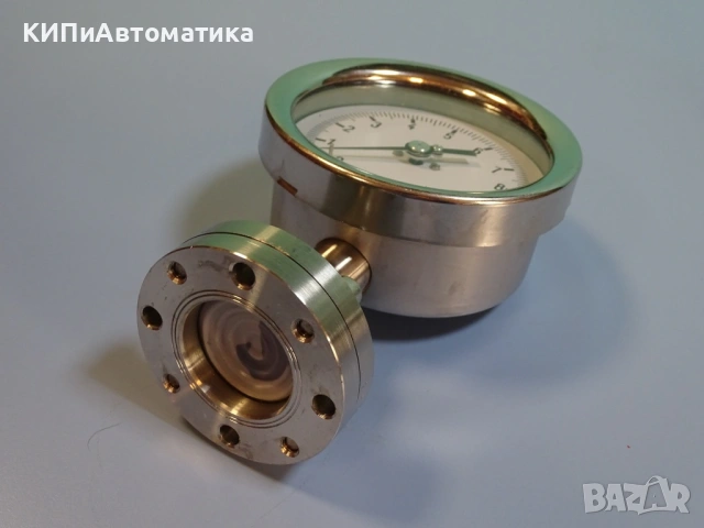 манометър Oterman-La Sprezia Manometer 0-10Bar KL-1, снимка 3 - Резервни части за машини - 54190785