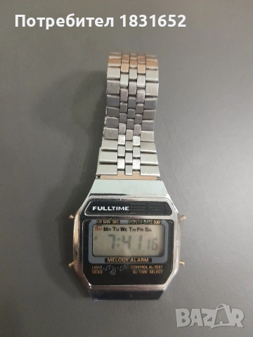 Стар електронен часовник, снимка 6 - Мъжки - 53929647