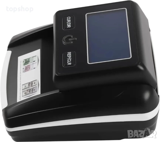 2 в 1, брояч и детектор на банкноти DeeDuud, професионална машина с LED дисплей и детектор...