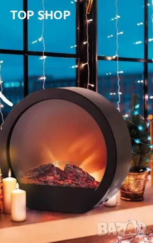 Декоративна LED камина ”Танцуващ пламък”, снимка 4 - Декорация за дома - 48512018