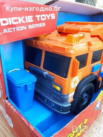  Dickey toys Recycle truck / Камион за боклук , Чисто нов , Внос от Германия, снимка 5 - Коли, камиони, мотори, писти - 30069001