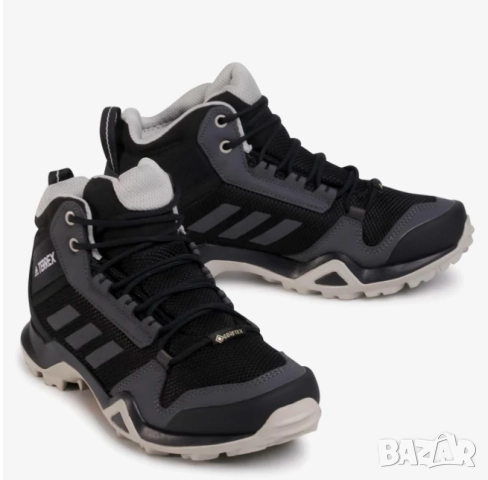 Туристически / маратонки Adidas Terrex Ax3 Mid Gtx W GORE-TEX номер 40 2/3 водоустойчиви , снимка 2 - Маратонки - 51924722