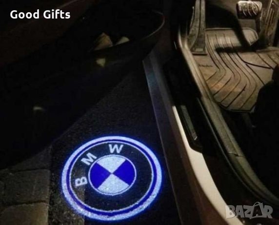 LED logo лого проектор за врати БМВ , BMW светлини за врати, снимка 4 - Аксесоари и консумативи - 35490080