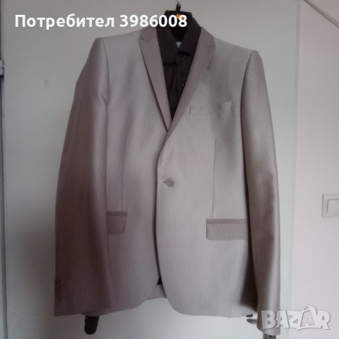 Мъжки костюм за абитуриент с официална риза, снимка 2 - Костюми - 44231475