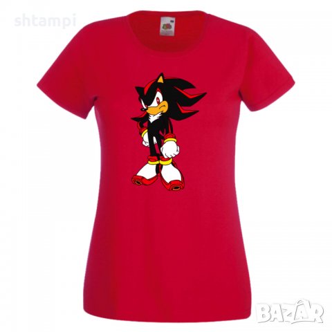 Дамска тениска Sonic Shadow Игра,Изненада,Подарък,Празник,Повод , снимка 6 - Тениски - 37243995
