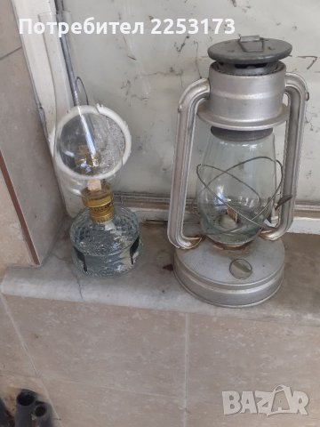 Запазена лампа и фенер лот, снимка 1