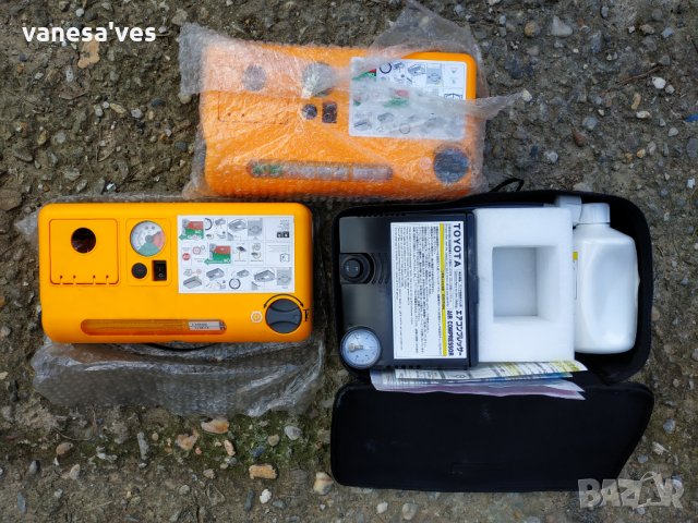 Нови Оригинални Компресори за помпене на гуми-Ауди,Фолксваген,Сеат,Шкода,Ситроен,Пежо,Тойота, снимка 8 - Аксесоари и консумативи - 26953077