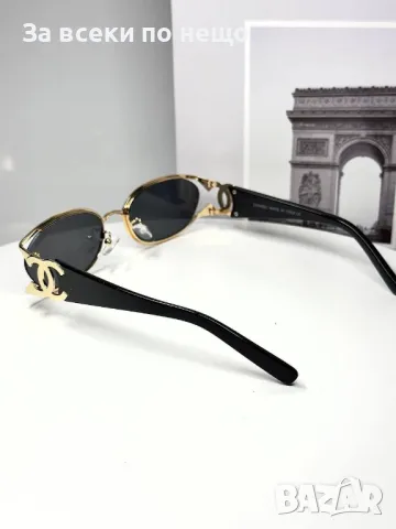 Chanel Слънчеви Очила С UV400 Защита С ПОДАРЪК🎁Калъф Шанел - Различни Цветове Код E123, снимка 4 - Слънчеви и диоптрични очила - 50231740