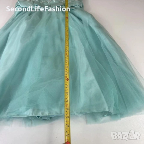 Парти бална рокля с дантела мини официална коктейлна размер M-L , снимка 5 - Рокли - 53940296