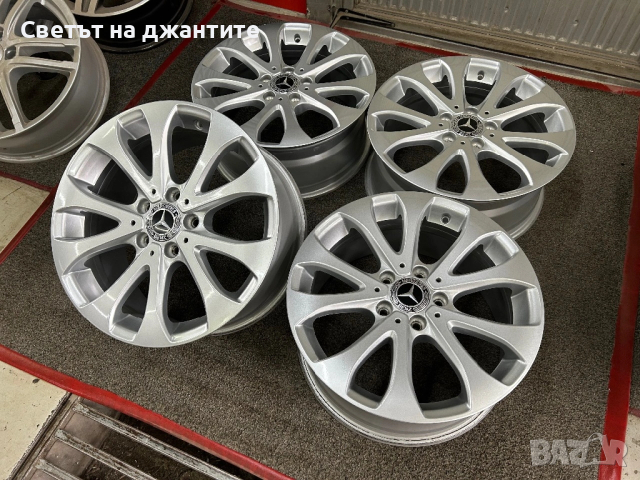 Джанти 17 Цола Mercedes E Klass W211 W212 W213 C Klass W205 W 206 CLA Original, снимка 4 - Гуми и джанти - 54233836