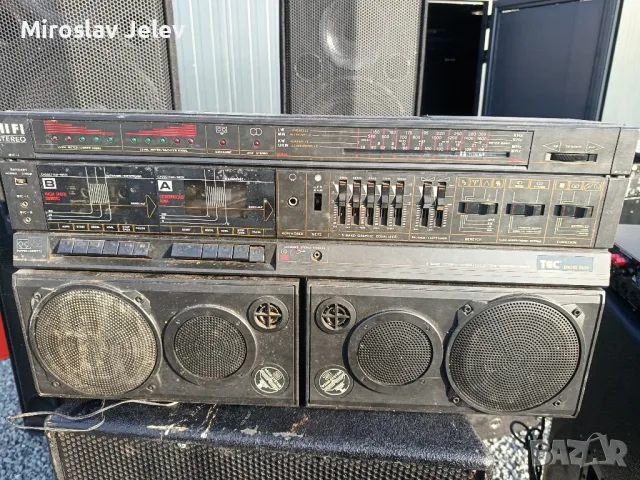 голям касетофон , снимка 5 - Радиокасетофони, транзистори - 49147843