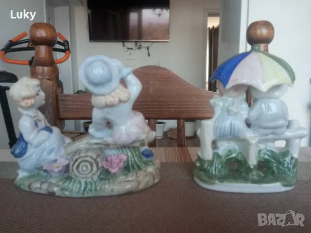 Прекрасна ,колекция на фигурки.Порцелан .Обявената цена е за двете., снимка 3 - Антикварни и старинни предмети - 47965372