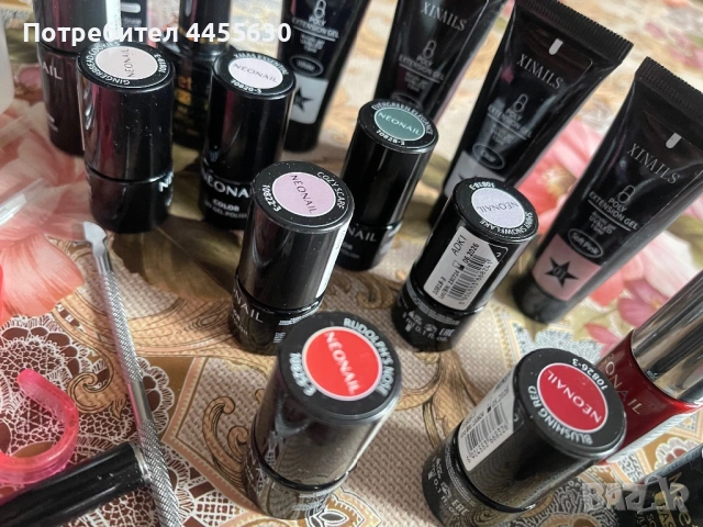 Пълен комплект за гел лак + UV лампа и електрическа пила, снимка 4 - Маникюристки - 53962169