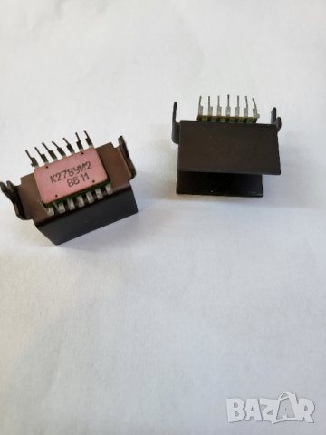 Интегрална схема, интегрални схеми, Руска интегрална схема К278УИ2 с алуминиев охладител  СССР