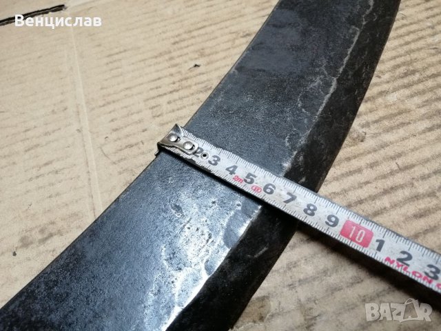 Стар Кован Нож За Рязане На Сено. , снимка 10 - Антикварни и старинни предмети - 37892343