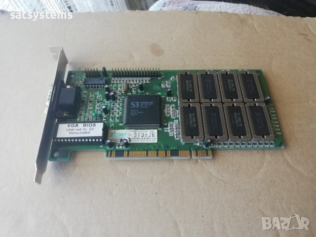 Видео карта Acorp S3 Virge/DX 4MB PCI, снимка 5 - Видеокарти - 37252759