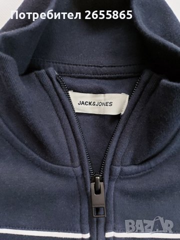 JACK & JONES  суитшърт, снимка 6 - Спортни дрехи, екипи - 39508488