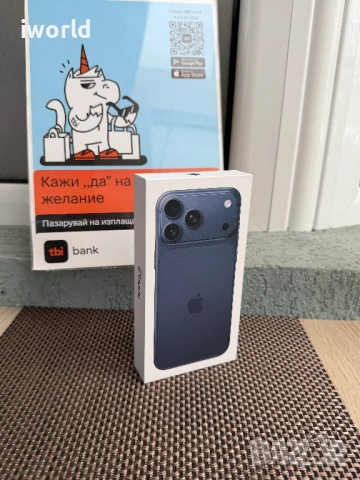 USA 🇺🇸 НОВ❗️ГАРАНЦИЯ❗️2Tb iPhone 17 Pro Max Лизинг от 68€/мес ❗️ (2000GB) ⚠️  / Deep Blue
