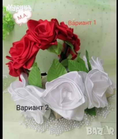 Диадема «7 Бели Рози»