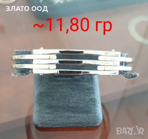 Златни гривни белезник, снимка 4 - Гривни - 31140619