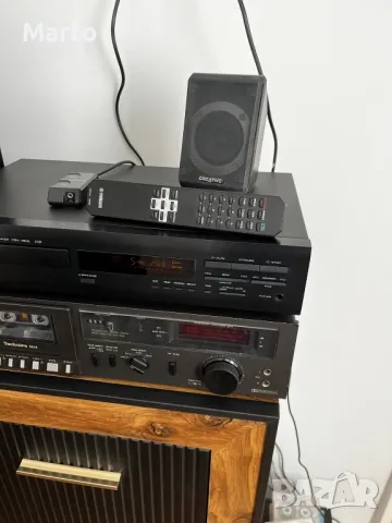 Yamaha cdx-450e cd player с дистанционно, снимка 3 - Аудиосистеми - 48007846