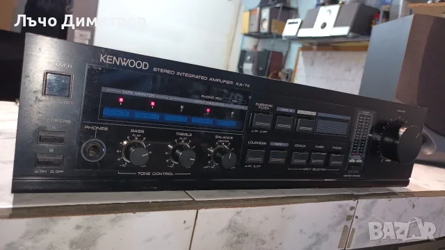 KENWOOD    KA -74, снимка 3 - Ресийвъри, усилватели, смесителни пултове - 55875286