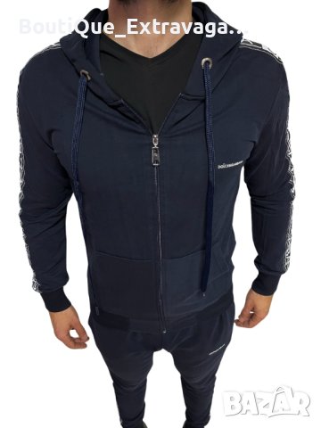 Мъжки спортен екип Dolce & Gabbana Blue !!!, снимка 3 - Спортни дрехи, екипи - 42906470